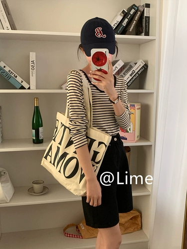 Вместительная и большая брендовая сумка, шоппер на одно плечо