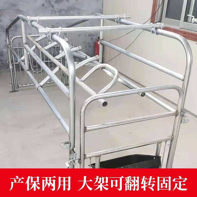 简易母猪产床产保两用落地产床一体母猪分娩栏限位栏单体猪用产床