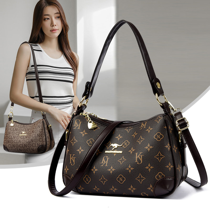 真皮女包包2026新款中年大气软皮单肩妈妈包时尚百搭高级感斜挎包