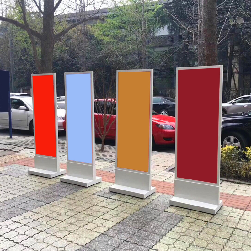 丽屏展架立式落地式不锈钢