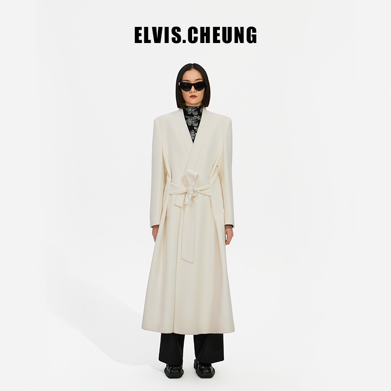 汉服长大衣ELVIS.CHEUNG羊绒