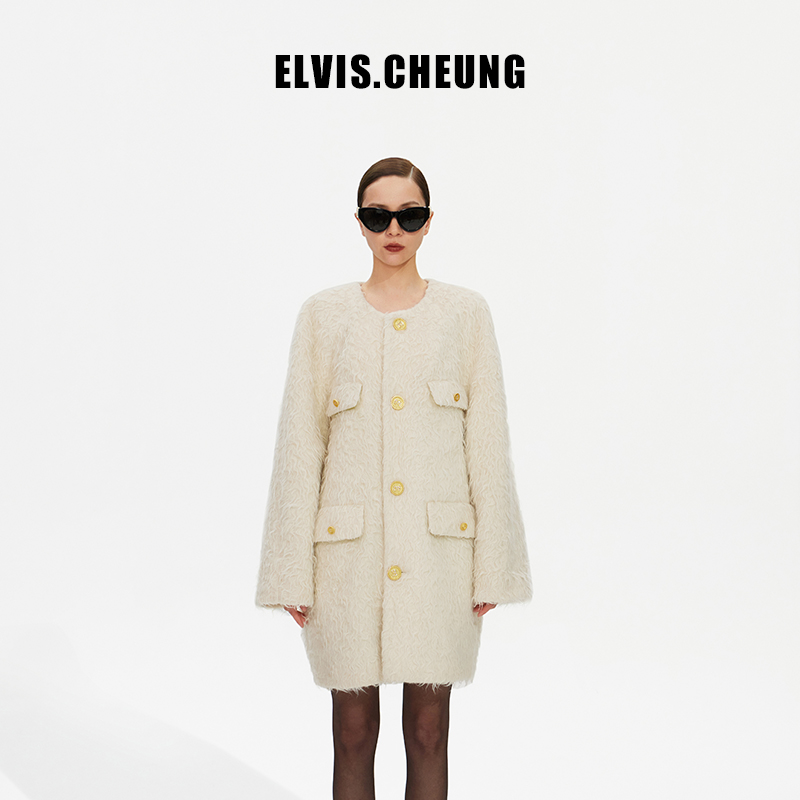 马海毛外套ELVIS.CHEUNG