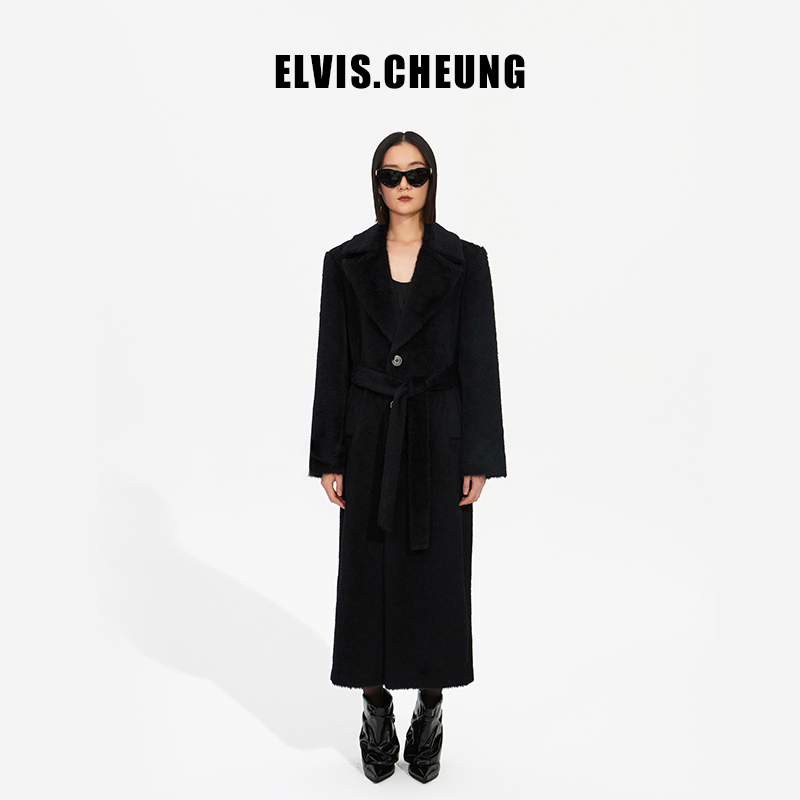 羊驼毛大衣ELVIS.CHEUNG