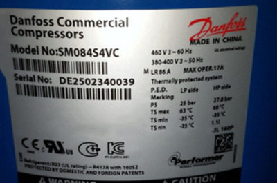 SM110S4VC SZ110S4VC SM084S4VC全新原装丹佛斯百福马空调压缩机