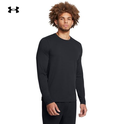 安德玛UA 秋冬Meridian男子柔感训练运动休闲长袖T恤 1386975