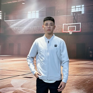 防水休闲保暖拉链训练运动夹克 安德玛UA Pro Drive 1387117 男子