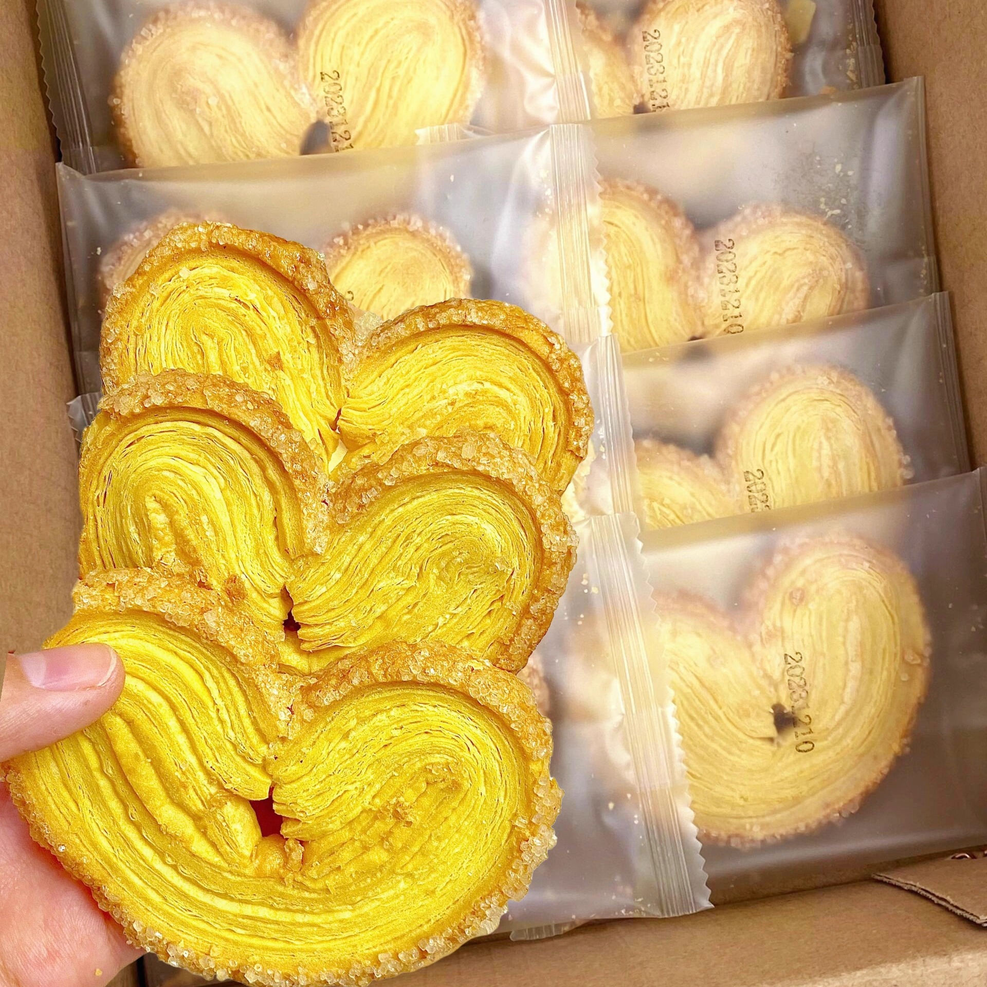 其妙蝴蝶酥饼干好吃酥脆糕点心