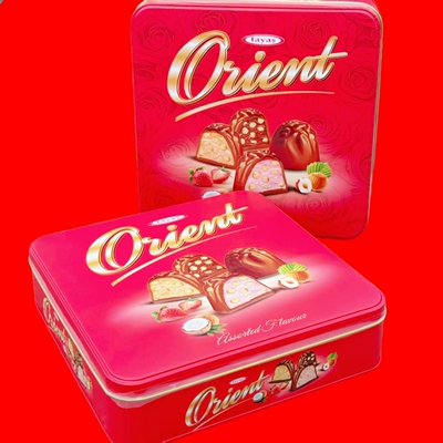 代可可脂巧克力新年送礼喜庆盒装