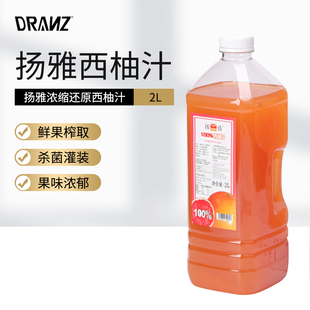 德兰兹扬雅柚C果咖西柚苹果菠萝浓缩还原果汁冲饮NFC无果肉水果茶