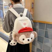 新款 包包女大学生双肩包女童卡通可爱旅行背包轻便小学生上课书包