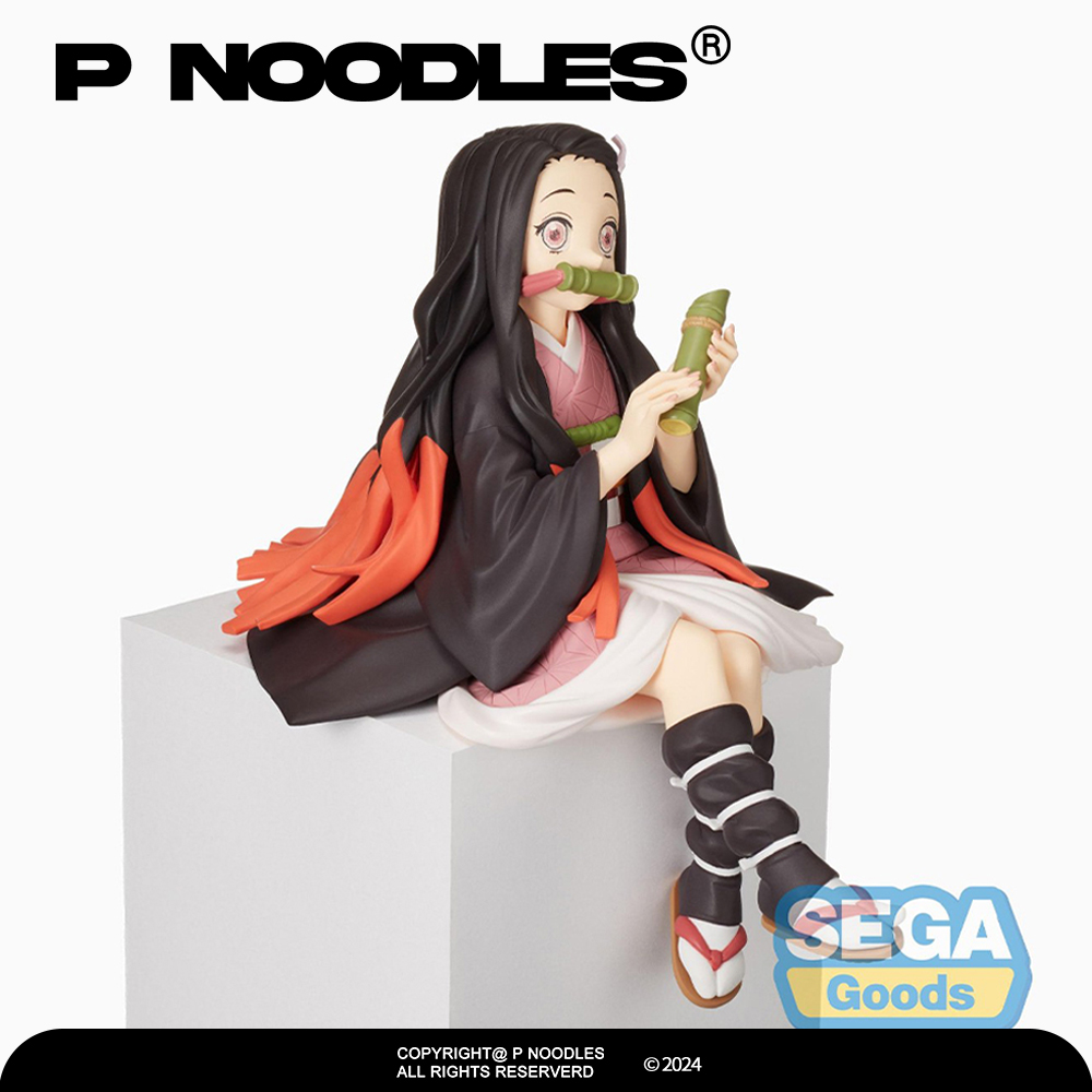 正版世嘉鬼滅之刃泡面壓景品現貨