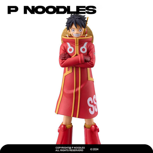 正版眼镜厂海贼王路飞手办现货