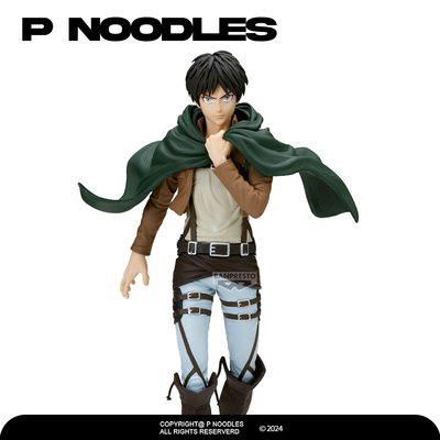 正版眼镜厂进击的巨人手办