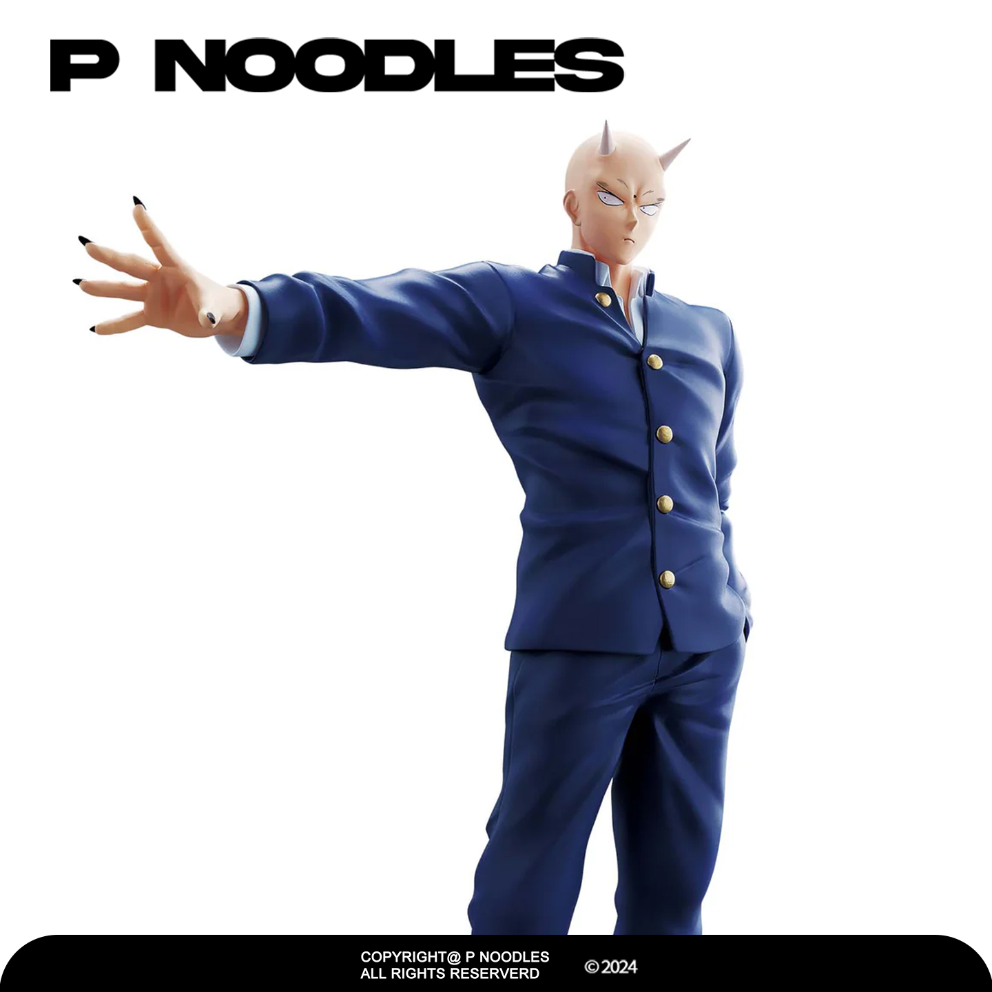 正版眼镜厂现货 真·武士传YAIBA 鬼丸猛 手办景品摆件礼物