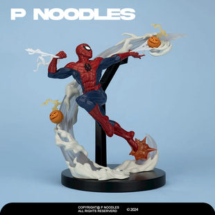 正版世嘉现货 漫威 ACT/CUT 蜘蛛侠大战绿恶魔 手办景品礼物