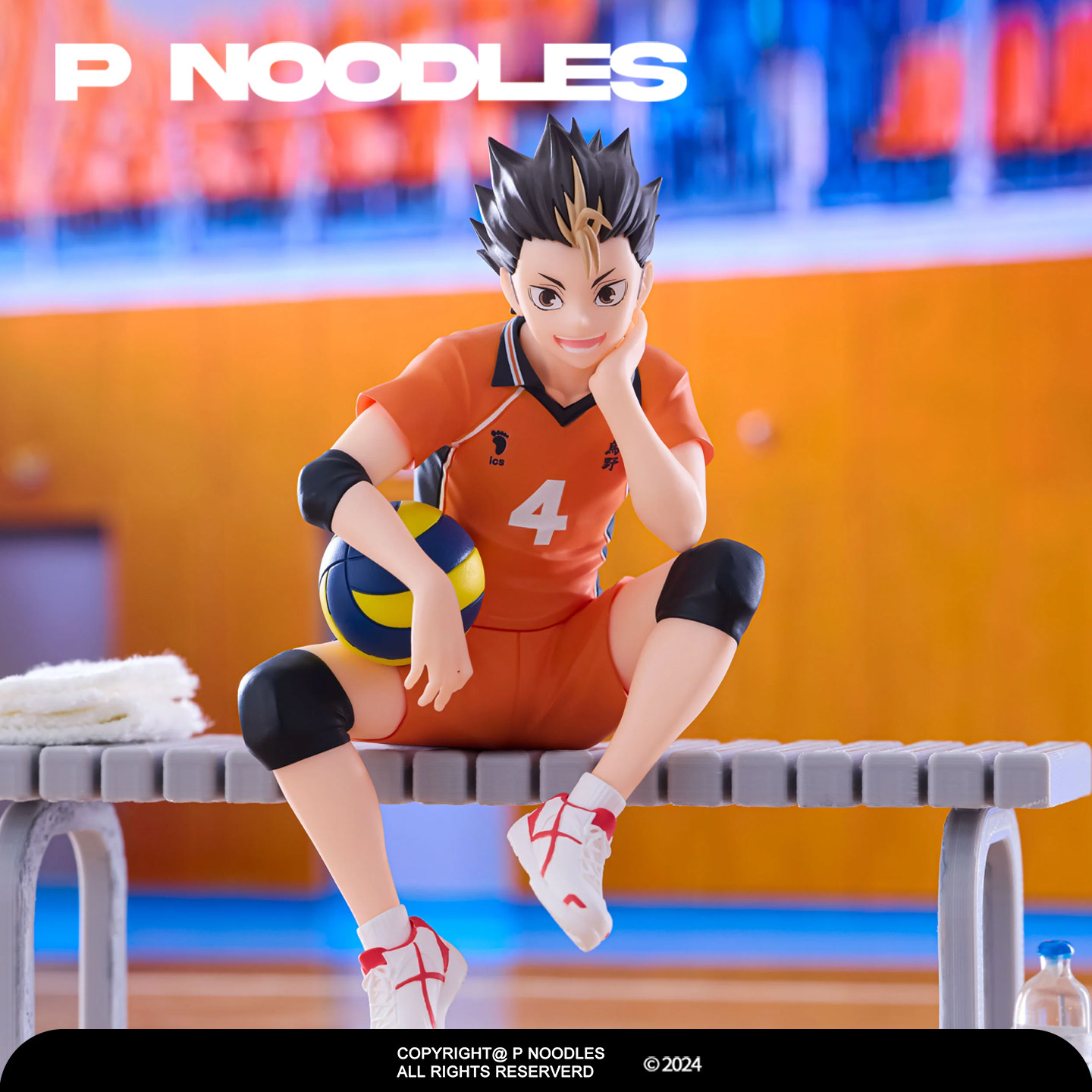 正版FuRyu现货 排球少年 西谷夕 泡面压手办景品