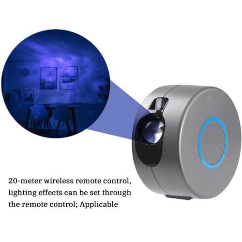 Laser Galaxy Stry Sky Projector Rotating Night Light Led C