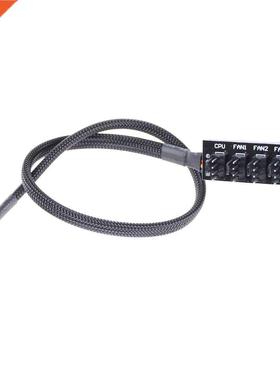 Cable 1 Female To 5Male 5Pin Socket Fan Hub Splitter Cable F