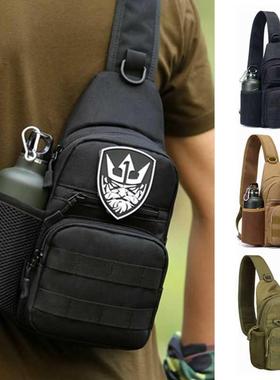 Bandolera Táctica Militar, Mochila de Nailon, Bolso de Homb