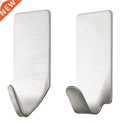 Stanless Steel Adhesve Wall Hook Holder Ktchen Bedroom