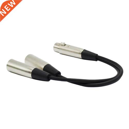 M01840 XLR3F to XLR3M Y Cale,Microphone line 30CM