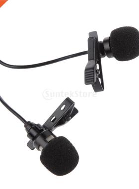 Black Electret Condenser Type Mobile Microphone for Mobile P