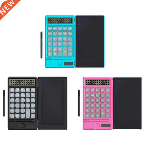 Mute Portable Calculator Writing Tablet 12 Digit Large