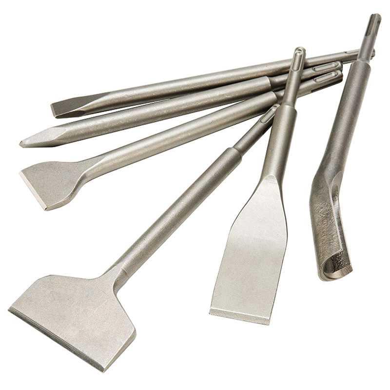 SDS Plus Hammer Drill Chisel Set, Rotary Hammer SDS Bits Set