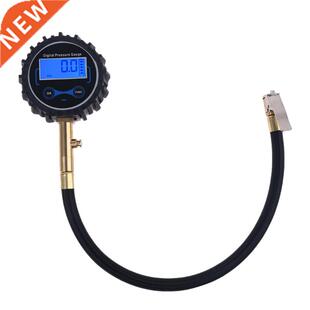 Tire Pressure Gauge with Quick Clip Air Chuck Deflation for