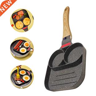 Egg Frying Pan Breakfast Pancake Pans Egg Pan Mold With 2