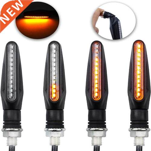 Universal Motorcycle Turn Signal Light 12V Led Moto Flowing