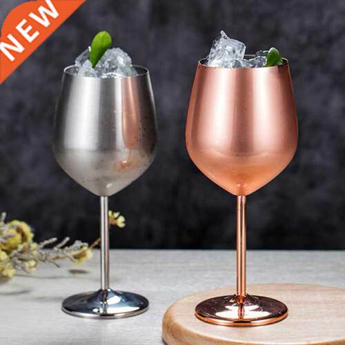 304 Stainless Steel Red Wine Glass Cocktail Champagne Juice