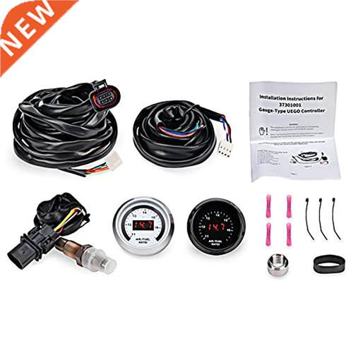 52mm AFR O2 UEGO Wideband Air Fuel Ratio Gauge Kit 0-4110 L