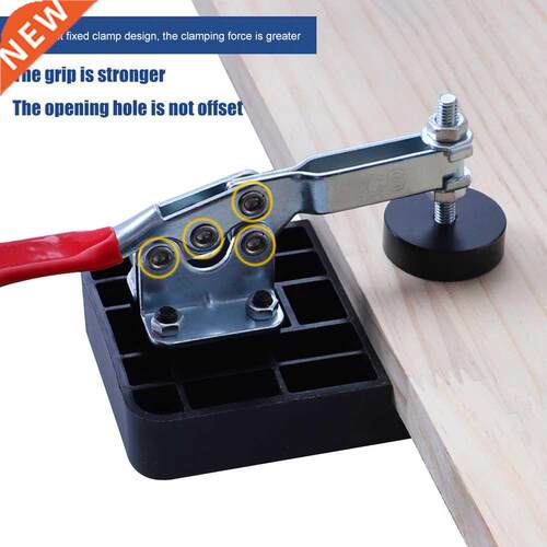Hinge Boring Jig Woodworking Hole Drilling Guide Locator