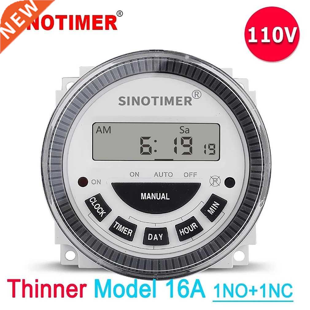 TM619-1 1NO + 1NC Volt Free Output 16A LCD Time Relay Contro