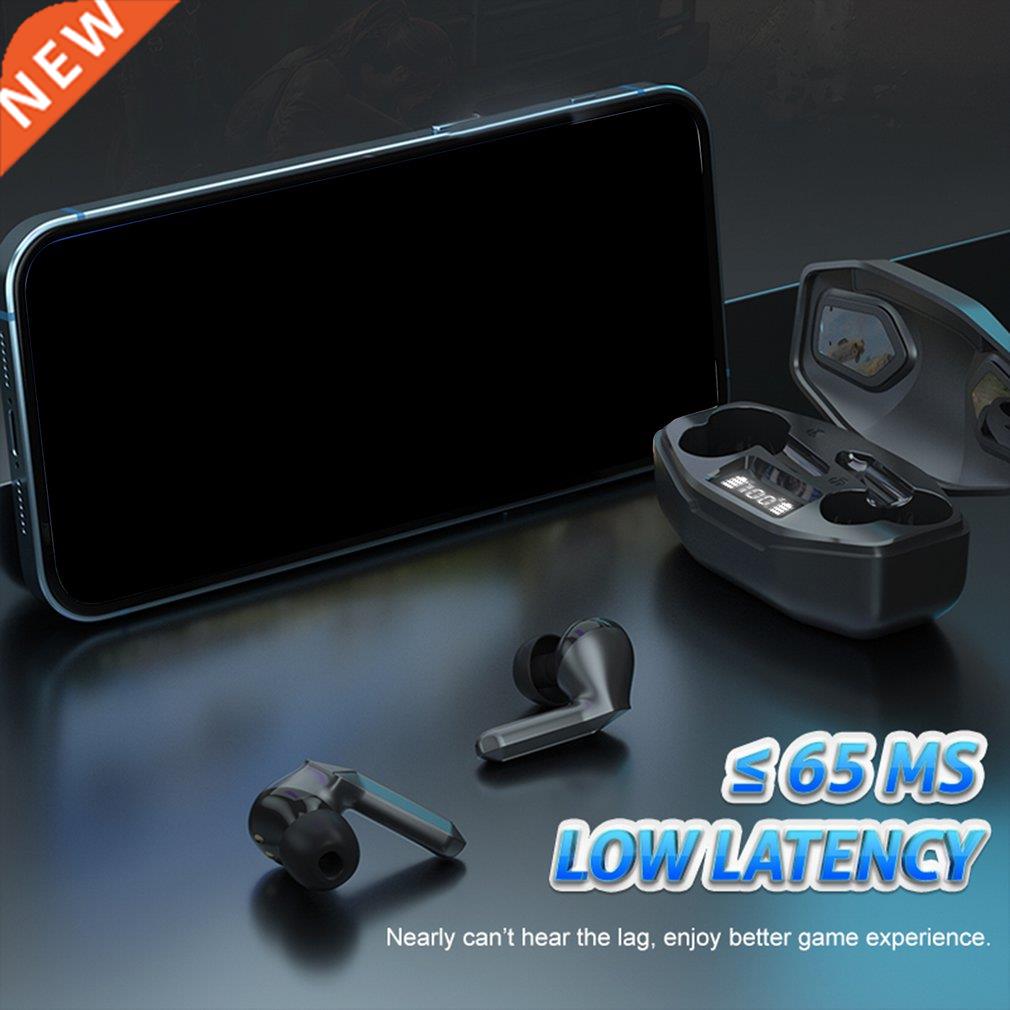 Earphone T68 Gaming Headset Low-latency Stereo Wireless