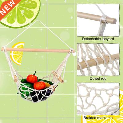 Hanging Fruit Hammock Fruit Holder Organizer Organization