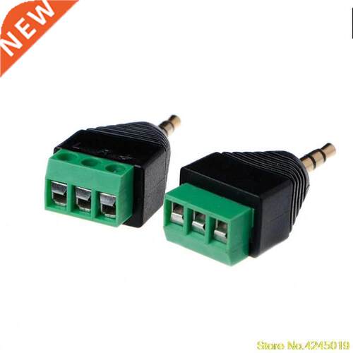 3 Pcs Video AV Balun 3.5mm 1/8