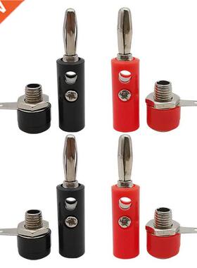 2/5/10Pairs 4mm Banana Male to Female Plug Socket Connector