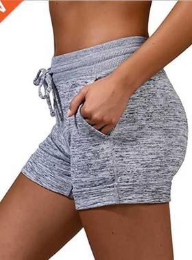 2021 Summer Women Shorts Casual Elastc Hgh Wast Overszed