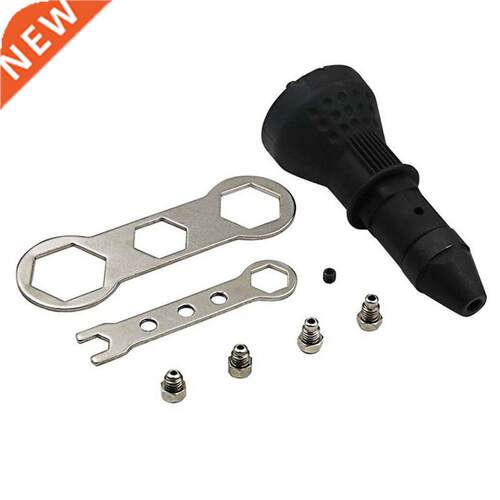 Riveter-Gun Rivet Tool Kit Drill dpter Kit Riveting Cordle
