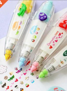 Cartoon Decoratve Correcton Tape Cute Kawa Flower La