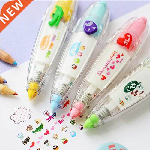 Cartoon Decoratve Correcton Tape Cute Kawa Flower La
