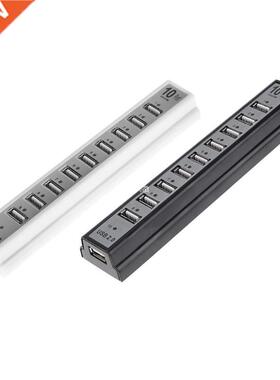 Portable 480Mbps High Speed 10 USB2.0 Ports Extender Splitte
