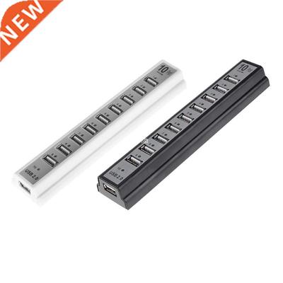 Portable 480Mbps High Speed 10 USB2.0 Ports Extender Splitte