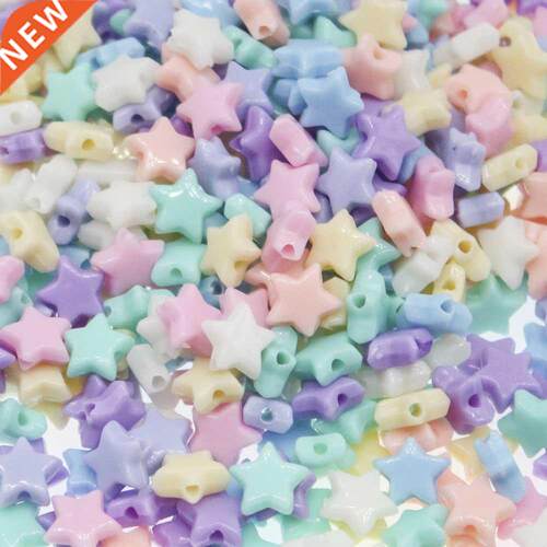 CHONGAI Mixed Candy Color Acrylic Pentagr eaded DIY Acces