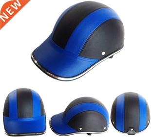 P Leather 's Open Half face Cap Bike Bicycle Scooter Helmet