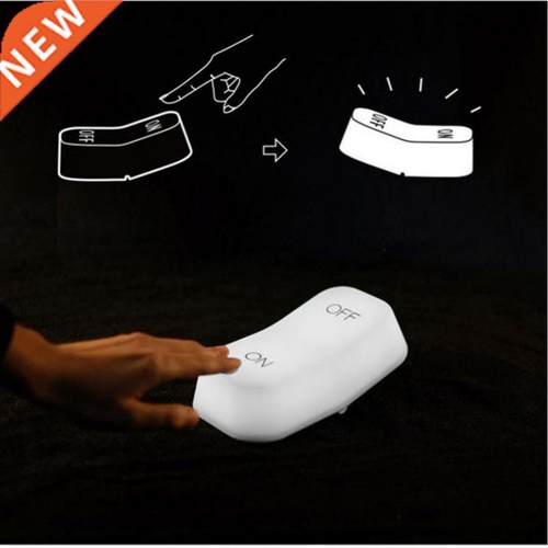 Creatve On-off Touch Swtch Nght Lght USB Chargng LED