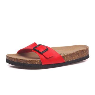 Summer Style Shoes Mens Orthotic Sandals Cork Slippers Slip-