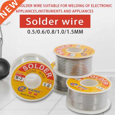 100g Solder Wire 0.5/0.6/0.8/1.0/1.5mm Rosin Wire Solder FLU